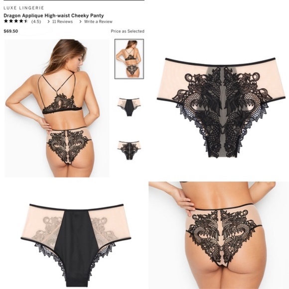 Victoria's secret dragon lace collection Clearance